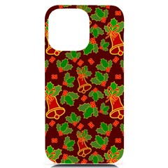 Christmas Wrapping Paper Iphone 14 Pro Max Black Uv Print Case by Pakjumat