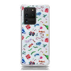 Illustration Christmas Pattern Samsung Galaxy S20 Ultra 6 9 Inch Tpu Uv Case by Pakjumat