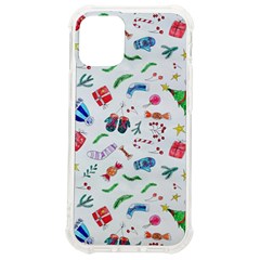 Illustration Christmas Pattern Iphone 12 Mini Tpu Uv Print Case	 by Pakjumat