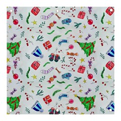 Illustration Christmas Pattern Banner And Sign 3  X 3  by Pakjumat