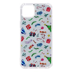 Illustration Christmas Pattern Iphone 14 Plus Tpu Uv Print Case by Pakjumat