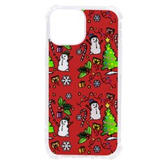 Santa Snowman Gift Holiday Iphone 13 Mini Tpu Uv Print Case by Pakjumat