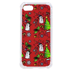 Santa Snowman Gift Holiday Iphone Se by Pakjumat