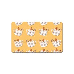 Christmas December Autumn Pattern Magnet (name Card) by Pakjumat