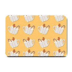 Christmas December Autumn Pattern Small Doormat by Pakjumat