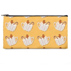 Christmas December Autumn Pattern Pencil Case by Pakjumat