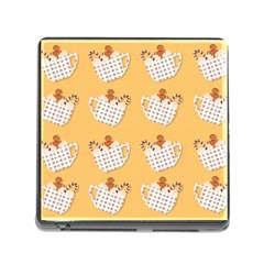 Christmas December Autumn Pattern Memory Card Reader (square 5 Slot) by Pakjumat