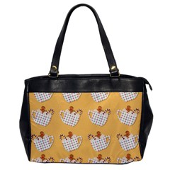 Christmas December Autumn Pattern Oversize Office Handbag by Pakjumat