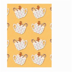 Christmas December Autumn Pattern Large Garden Flag (two Sides) by Pakjumat