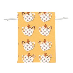 Christmas December Autumn Pattern Lightweight Drawstring Pouch (m) by Pakjumat