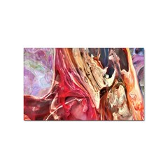 Marbling Blend  Sticker Rectangular (100 Pack) by kaleidomarblingart