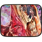 Marbling Blend  Two Sides Fleece Blanket (Mini) 35 x27  Blanket Front