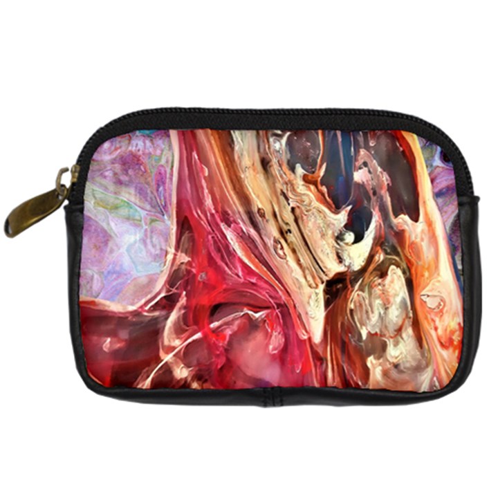 Marbling Blend  Digital Camera Leather Case