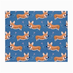 Corgi Patterns Small Glasses Cloth by Amaryn4rt