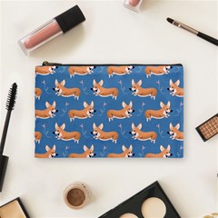 Corgi Patterns Cosmetic Bag (medium) by Amaryn4rt