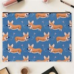 Corgi Patterns Cosmetic Bag (XXXL) Back