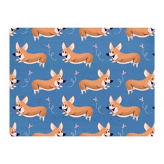 Corgi Patterns Two Sides Premium Plush Fleece Blanket (mini) by Amaryn4rt