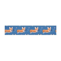 Corgi Patterns Premium Plush Fleece Scarf (mini) by Amaryn4rt