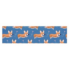 Corgi Patterns Oblong Satin Scarf (16  X 60 ) by Amaryn4rt