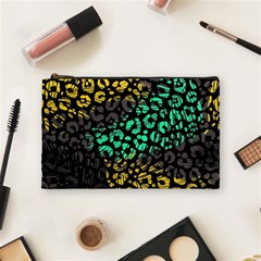 Abstract Geometric Seamless Pattern With Animal Print Cosmetic Bag (medium) by Amaryn4rt