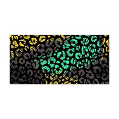 Abstract Geometric Seamless Pattern With Animal Print Yoga Headband by Amaryn4rt