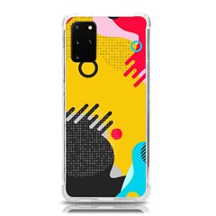 Abstract Colorful Pattern Shape Design Background Samsung Galaxy S20plus 6 7 Inch Tpu Uv Case by Amaryn4rt