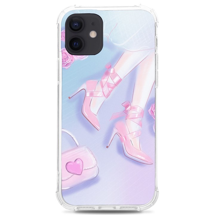 Romantic 11-14 Inch iPhone 12/12 Pro TPU UV Print Case