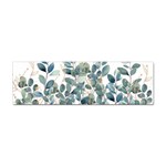 Green and Gold Eucalyptus Leaf Sticker Bumper (10 pack) Front