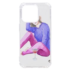 Woman 4 Iphone 14 Pro Tpu Uv Print Case by SychEva