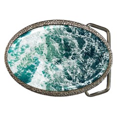 Blue Ocean Waves Belt Buckles by Jack14