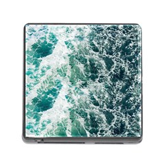 Blue Ocean Waves Memory Card Reader (square 5 Slot) by Jack14