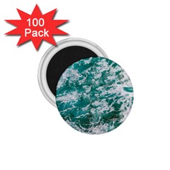 Blue Ocean Waves 2 1 75  Magnets (100 Pack)  by Jack14