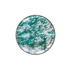 Blue Ocean Waves 2 Hat Clip Ball Marker Front