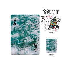 Blue Ocean Waves 2 Playing Cards 54 Designs (mini) by Jack14