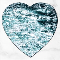 Ocean Wave Jigsaw Puzzle (heart) by Jack14