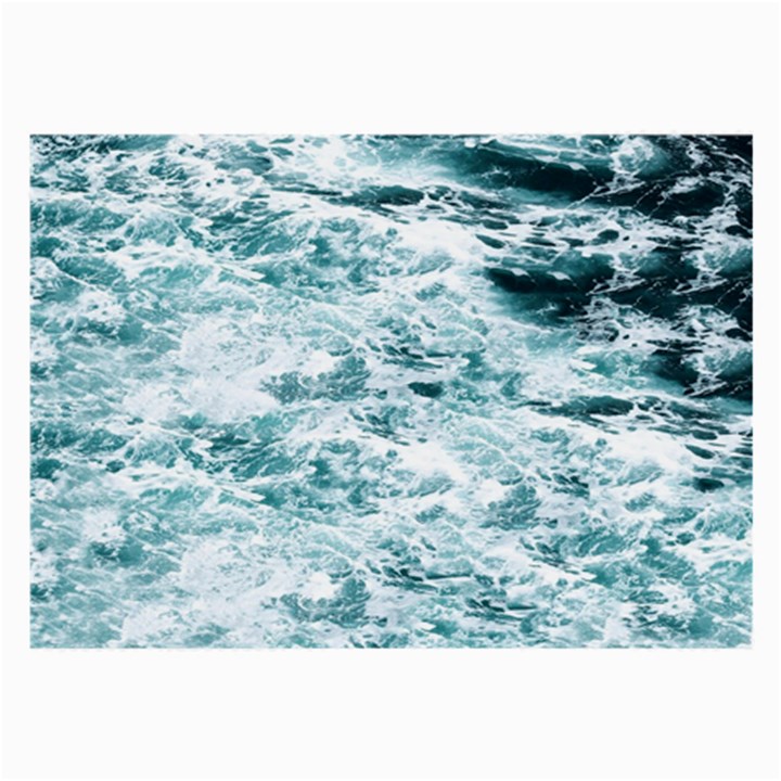 Ocean Wave Large Glasses Cloth (2 Sides)