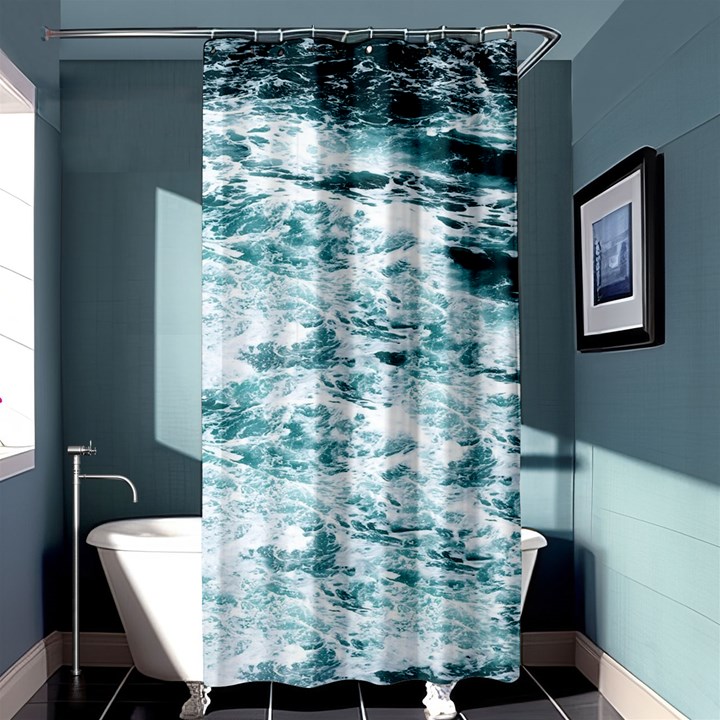 Ocean Wave Shower Curtain 36  x 72  (Stall) 