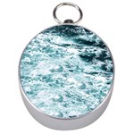 Ocean Wave Silver Compasses Front