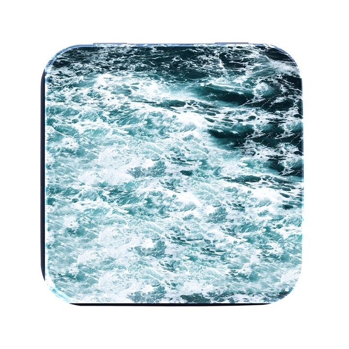 Ocean Wave Square Metal Box (Black)