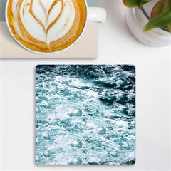 Ocean Wave Uv Print Square Tile Coaster  by Jack14