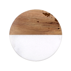 Ocean Wave Classic Marble Wood Coaster (round)  by Jack14