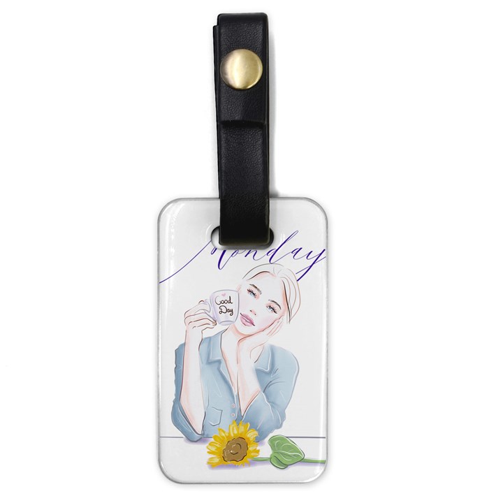 Monday 1 Luggage Tag (one side)