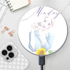 Monday 1 Wireless Fast Charger(white) by SychEva