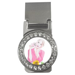 Girl Pink Money Clips (cz)  by SychEva