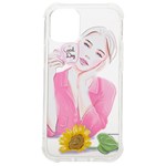 Girl Pink iPhone 12 mini TPU UV Print Case	 Front