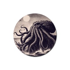 Cthulhu Rubber Round Coaster (4 Pack) by Malvagia