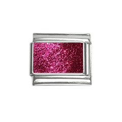 Pink Glitter Italian Charm (9mm) by Amaryn4rt