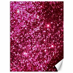 Pink Glitter Canvas 36  X 48  by Amaryn4rt