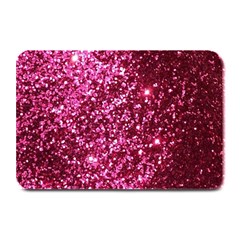 Pink Glitter Plate Mats by Amaryn4rt