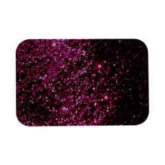 Pink Glitter Open Lid Metal Box (silver)   by Amaryn4rt